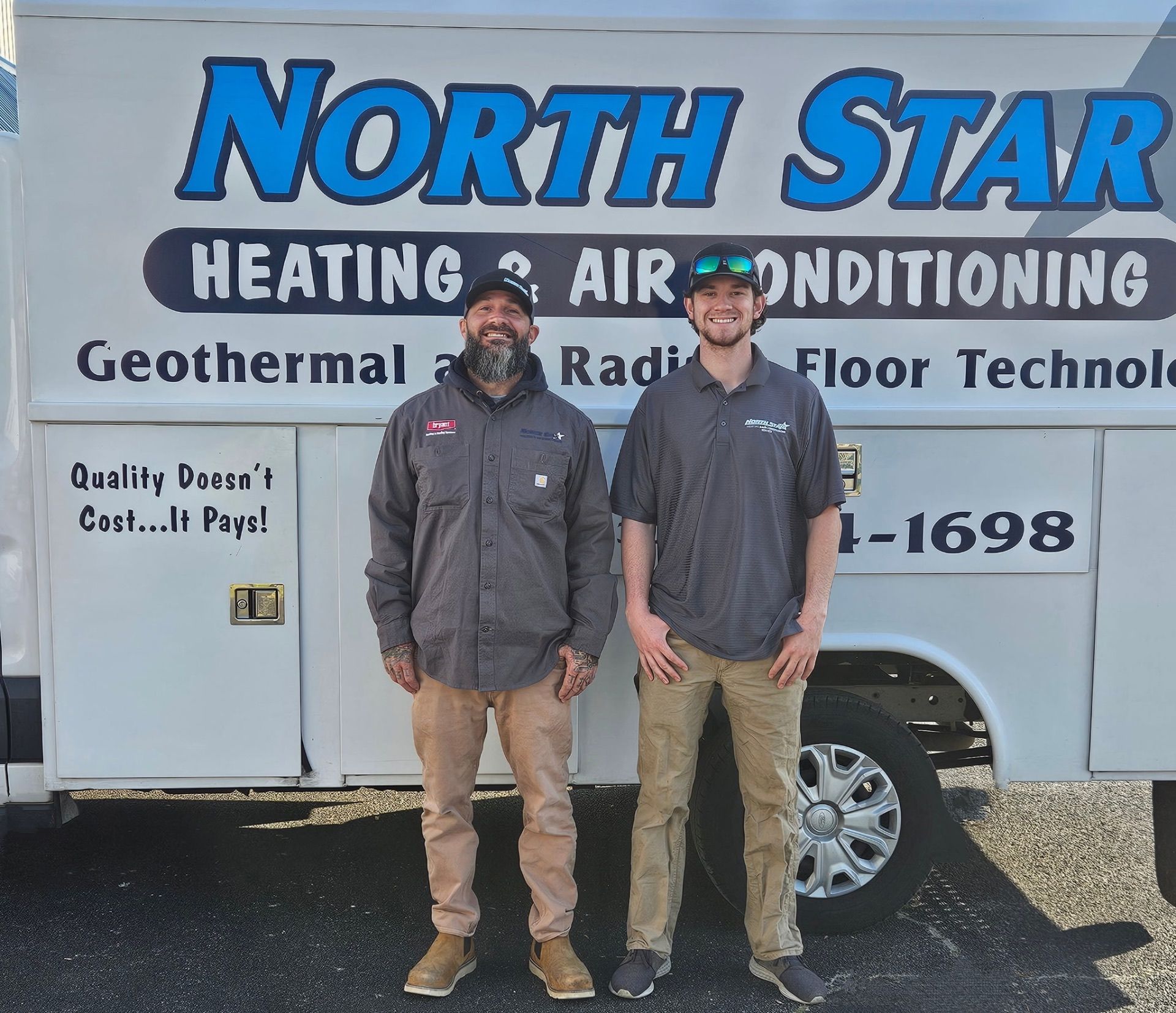 Chris & Kole – Certified Service Technicians at North Star Heating and AC